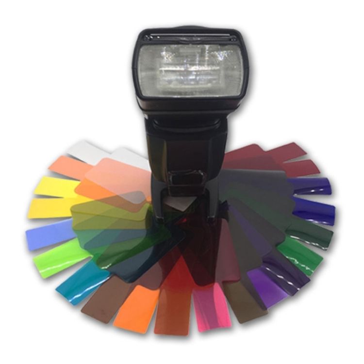 Новейший популярный 20 шт./компл. SiGi SG200 20-color Filter Set Camera Top Flash Accessories температурный фильтр