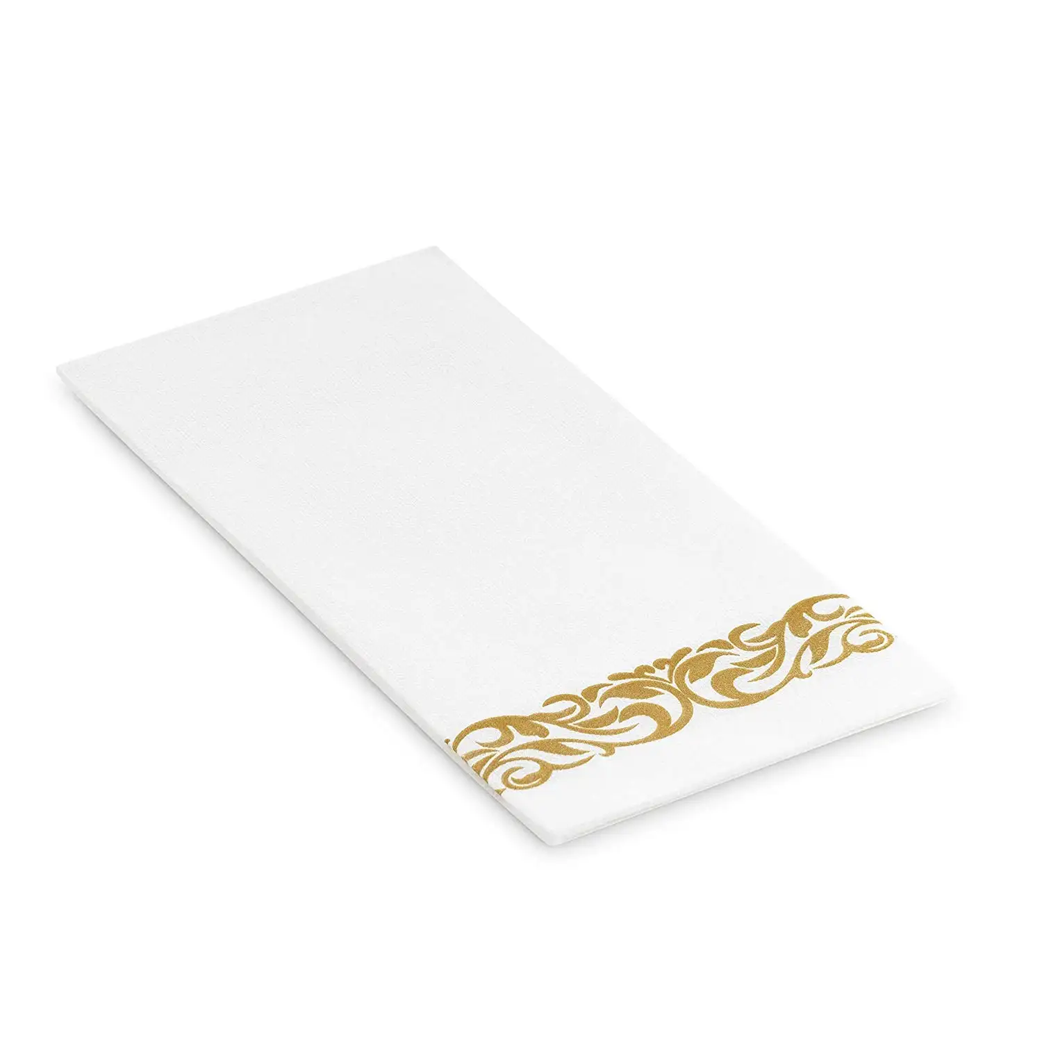 OEM Logo Printed Airlaid Napkin Paper Customized Size 55gsm