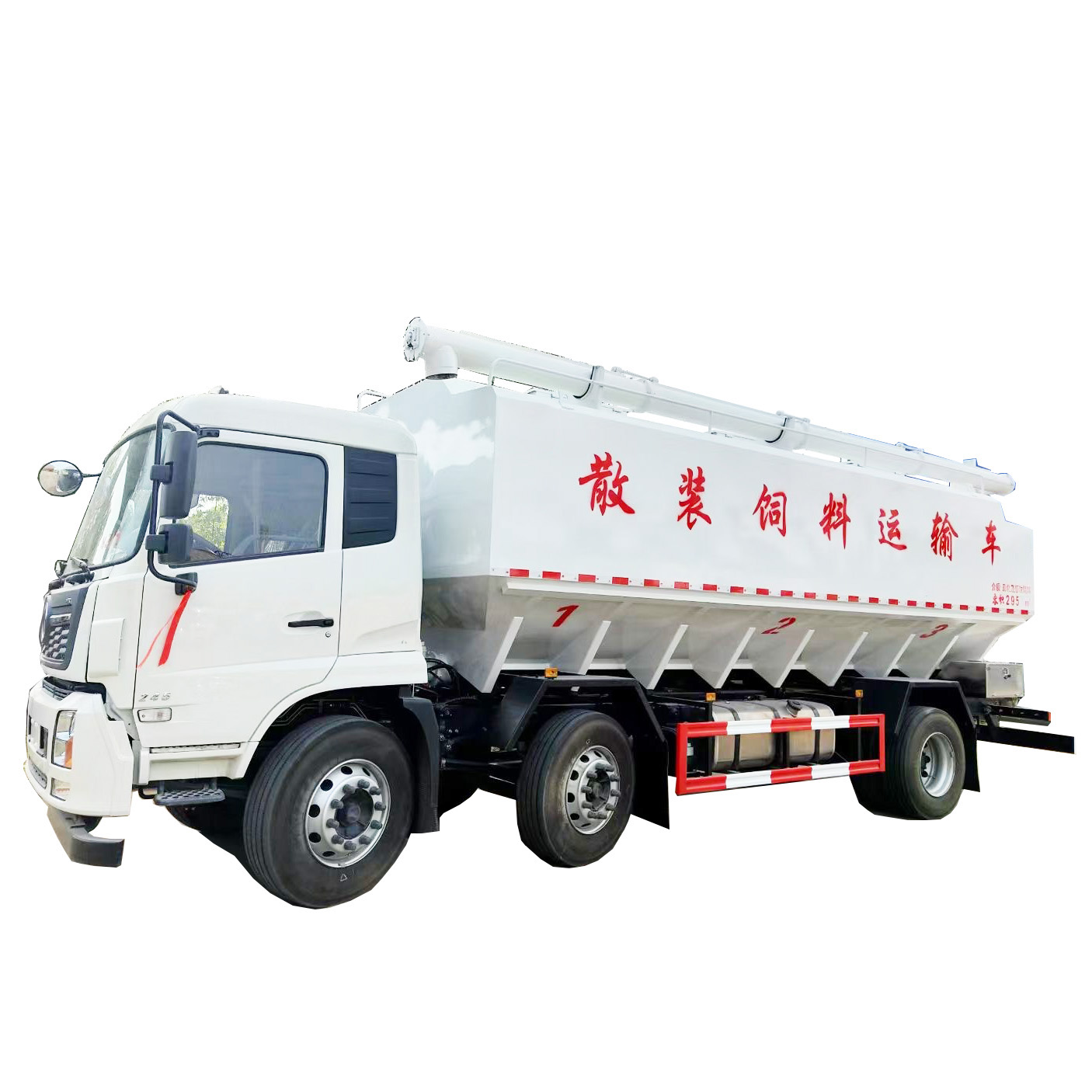 DONGFENG 30 М3 грузовик для перевозки корма на продажу/6x2 грузовик для перевозки в реальном времени, цена на грузовик для перевозки корма