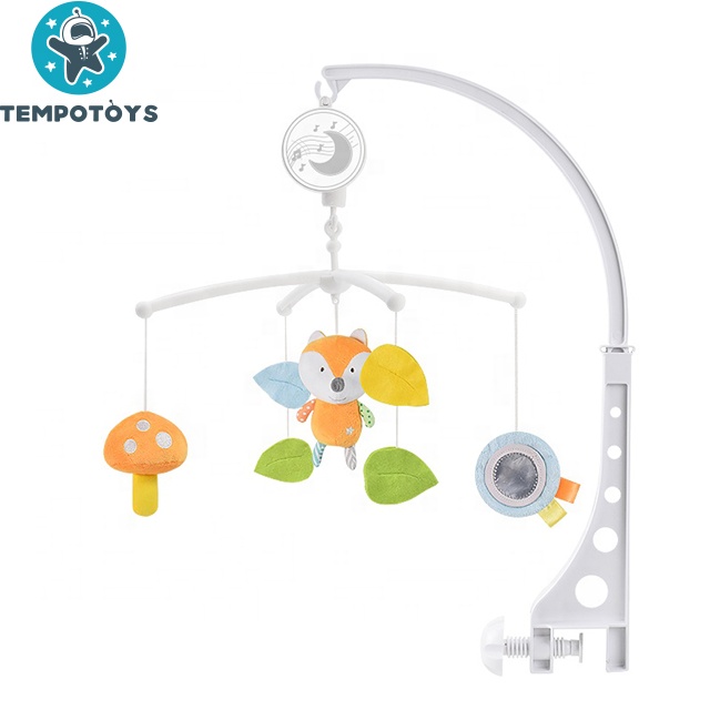 Tempo детские музыкальные Bed Bell шкатулка кроватки детские мобильные телефоны для новорожденных