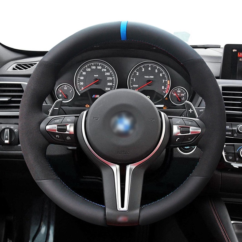Чехол на руль для BMW M2 M3 M4 M5 M6 X5 M X6 F87 F80 F82 F10 F06 F12 F85 F86