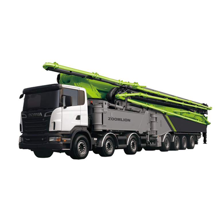 Лучший Zoomlion 63X-6RZ 60 м длинная стрела бетонный грузовик насос цена на продажу