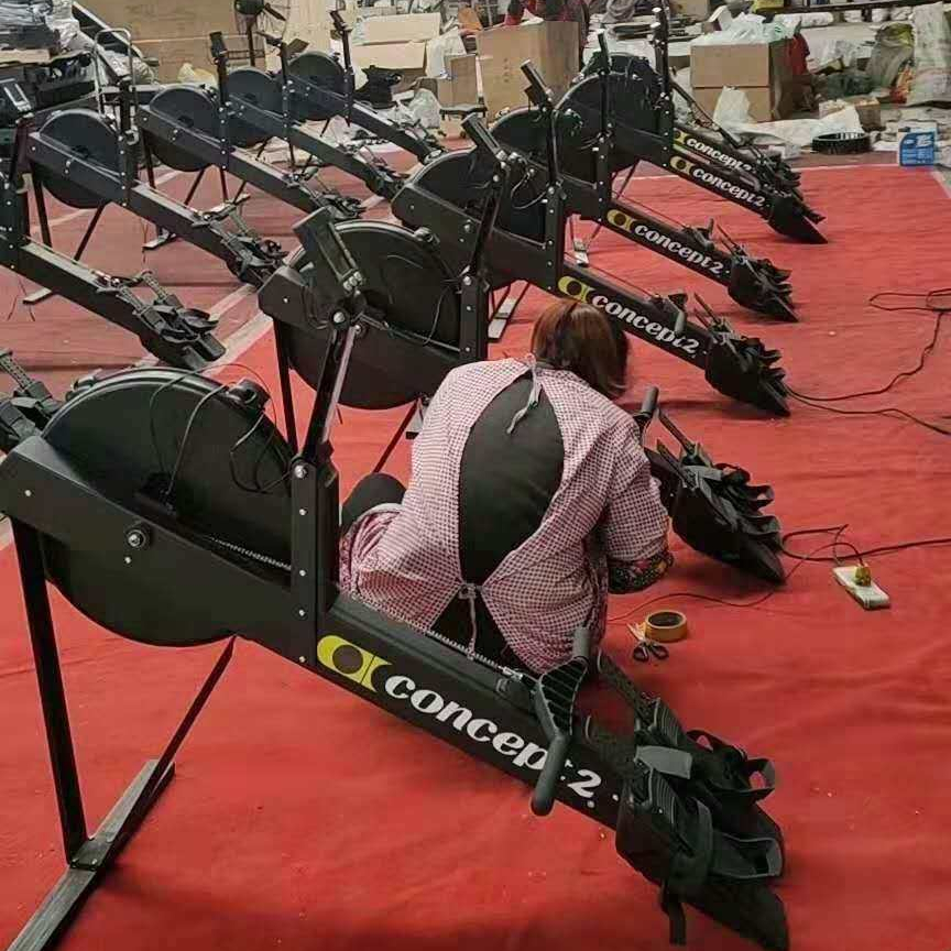 Домашний тренажерный зал оборудование для фитнеса air Row cross fit машина для водной гребли