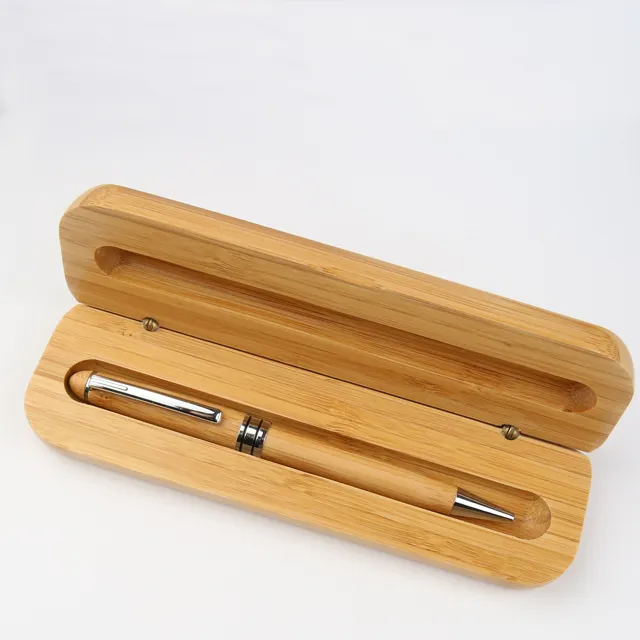 Luxury Expensive Promotional Personalized Eco-freindly Gift Product ballpoint Bamboo eco friendly pen with Logo