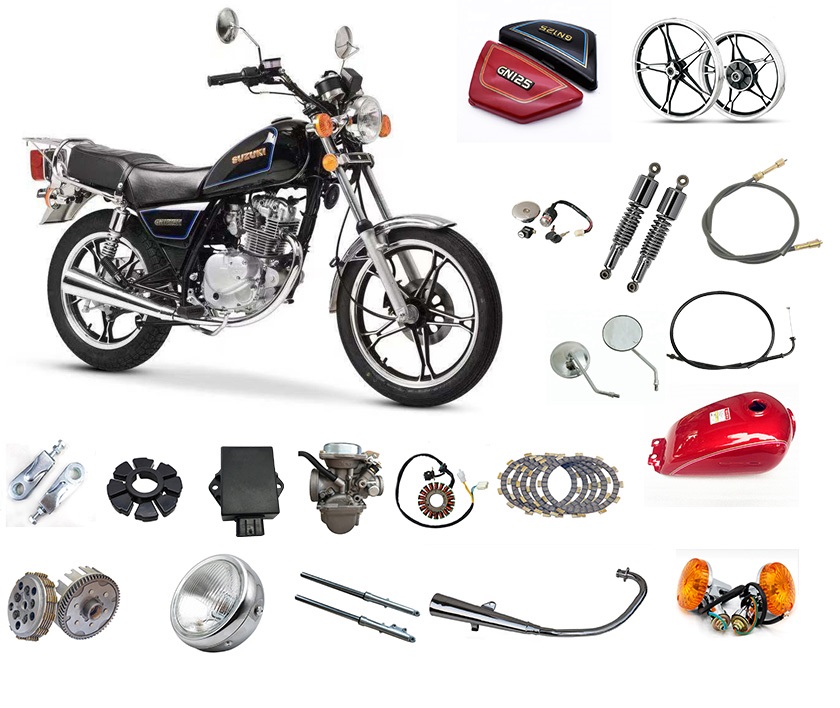Запчасти для мотоцикла GS125 GN125