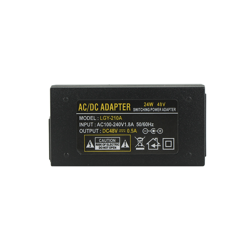 48V 0.5A Настольный пол активный ethernet POE адаптер питания Пассивный poe инжектор