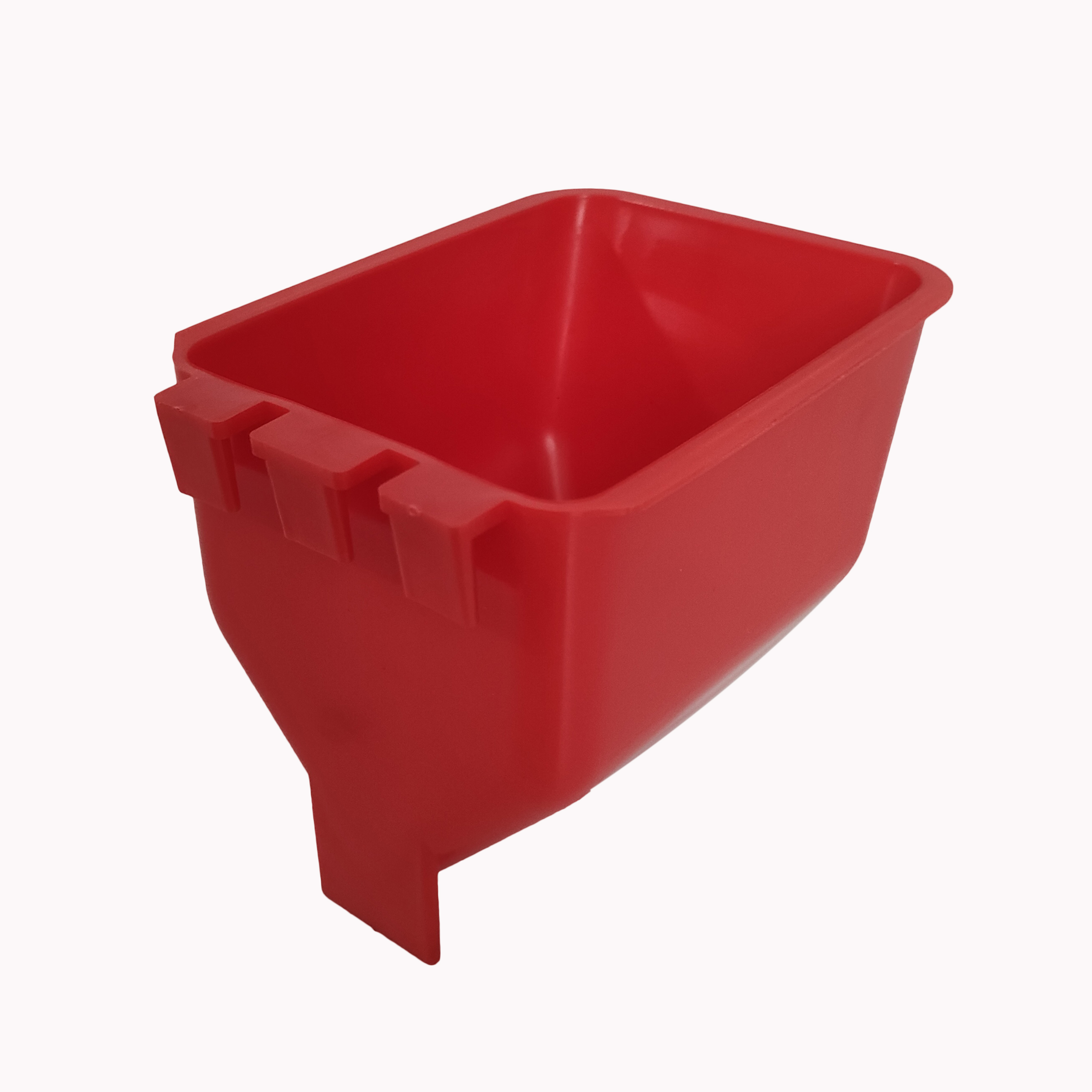 Hot Sale Large Red Feeder Cup Hanging Heavy Duty Water Bowl Sand Cup For Chicken Cockfighting Pigeon Cage