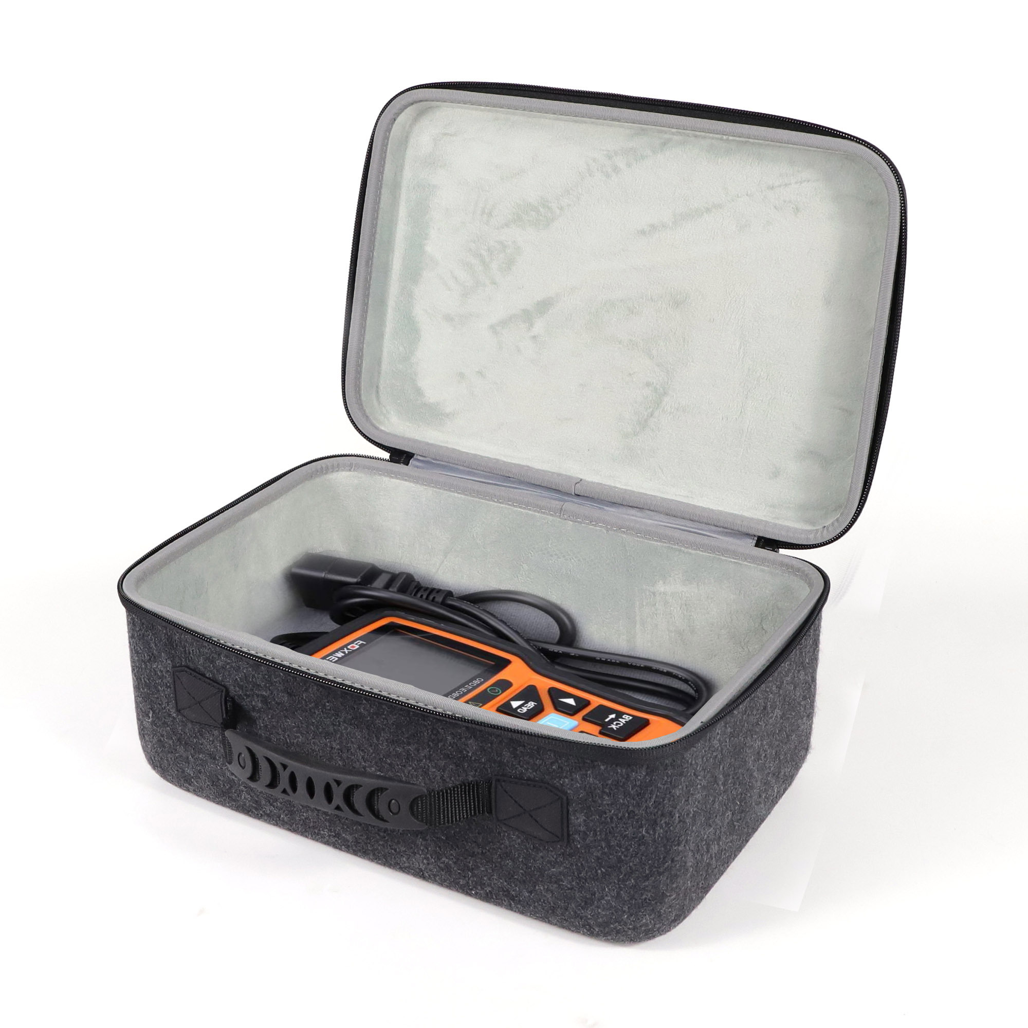 Custom EVA OBD2 Scanner Code Reader Diagnostic Scan Tool Battery Tester Carry Case