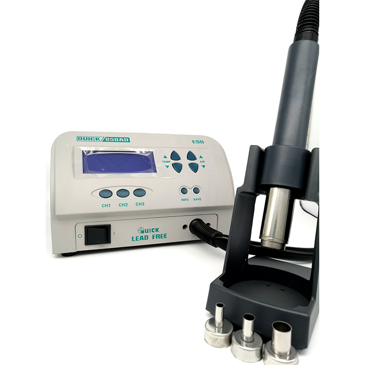QUICK 861DW High Quality Hot Air Welding Stand Multi channel Desoldering Platform