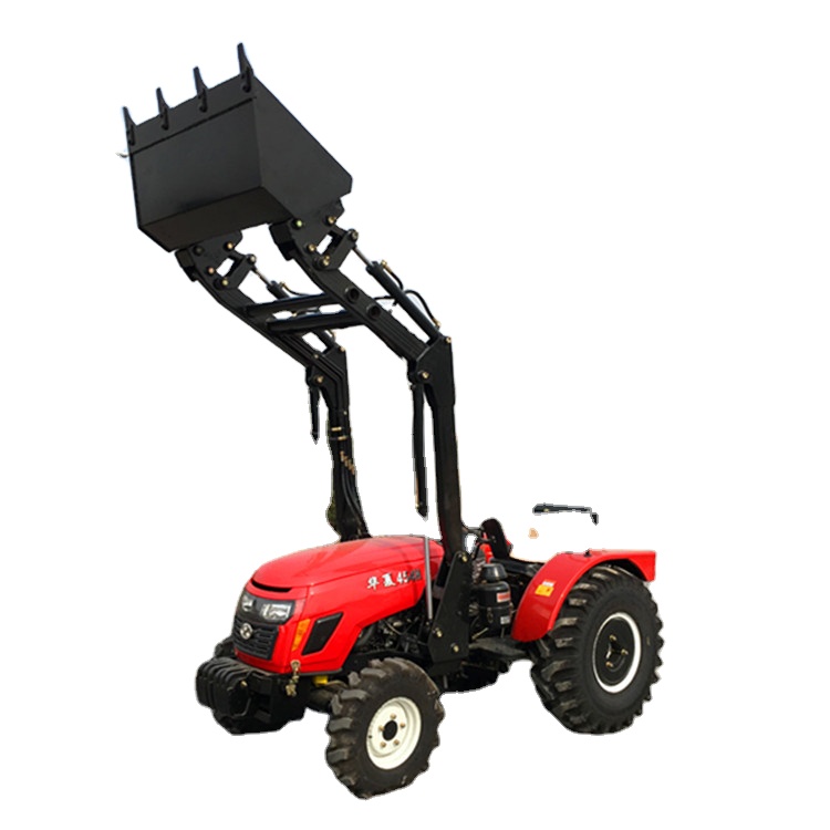 Маленький садовый трактор 45hp 50hp с погрузчиком и экскаватором-погрузчиком