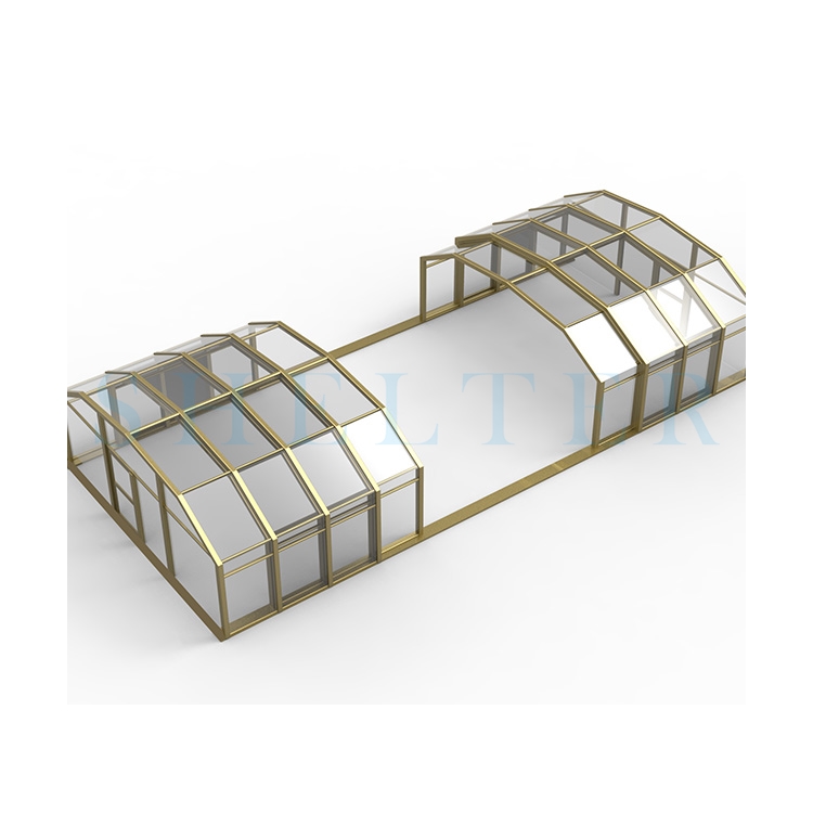 Высококачественная прозрачная теплица Sunroom на заказ