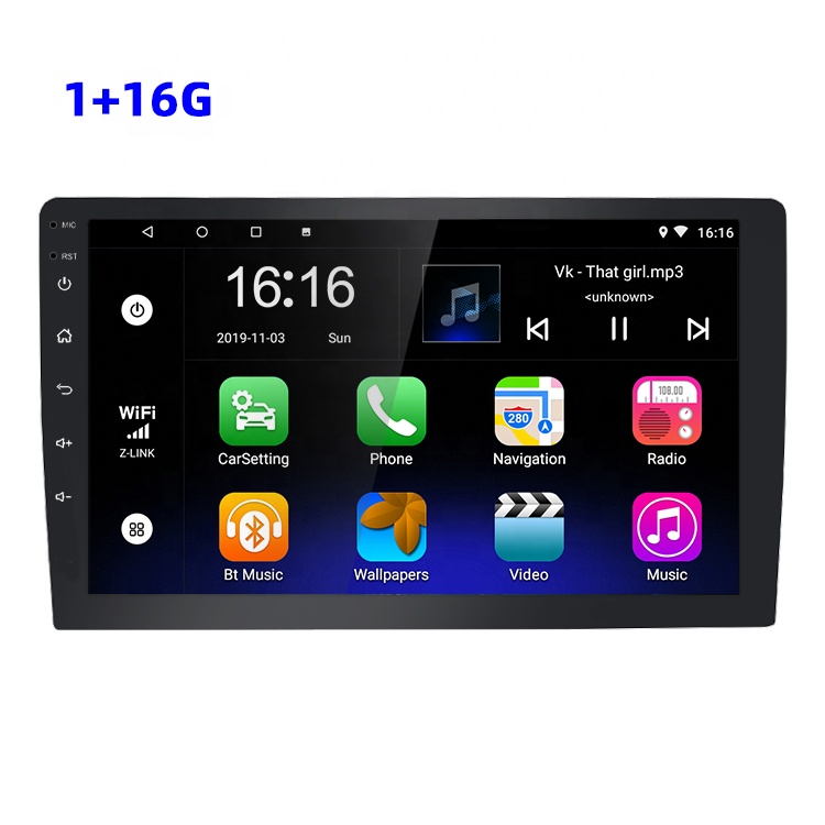 Хит продаж 1024*600 HD сенсорный экран 9 дюймов Универсальный Android 8,1 автомобильный радиоприемник GPS для Toyota Corolla с GPS