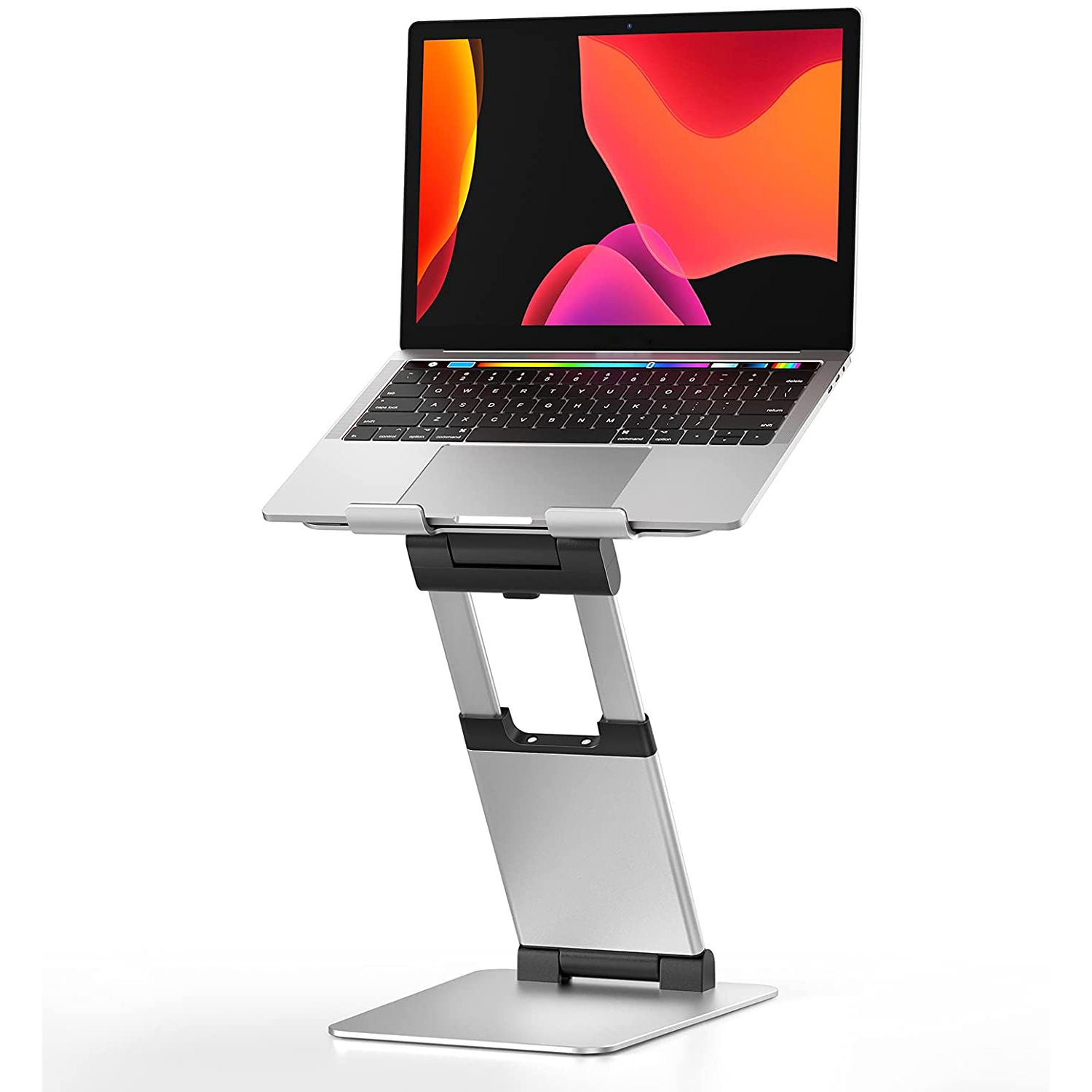 XIDU Ergonomic sitting-to-standing laptop lifter Adjustable height/angle portable vertical laptop stand