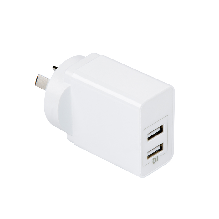 ZONSAN OEM AU австралийская вилка 5 в 3,1 А 2 порта Usb настенное зарядное устройство для samsung для iPhone