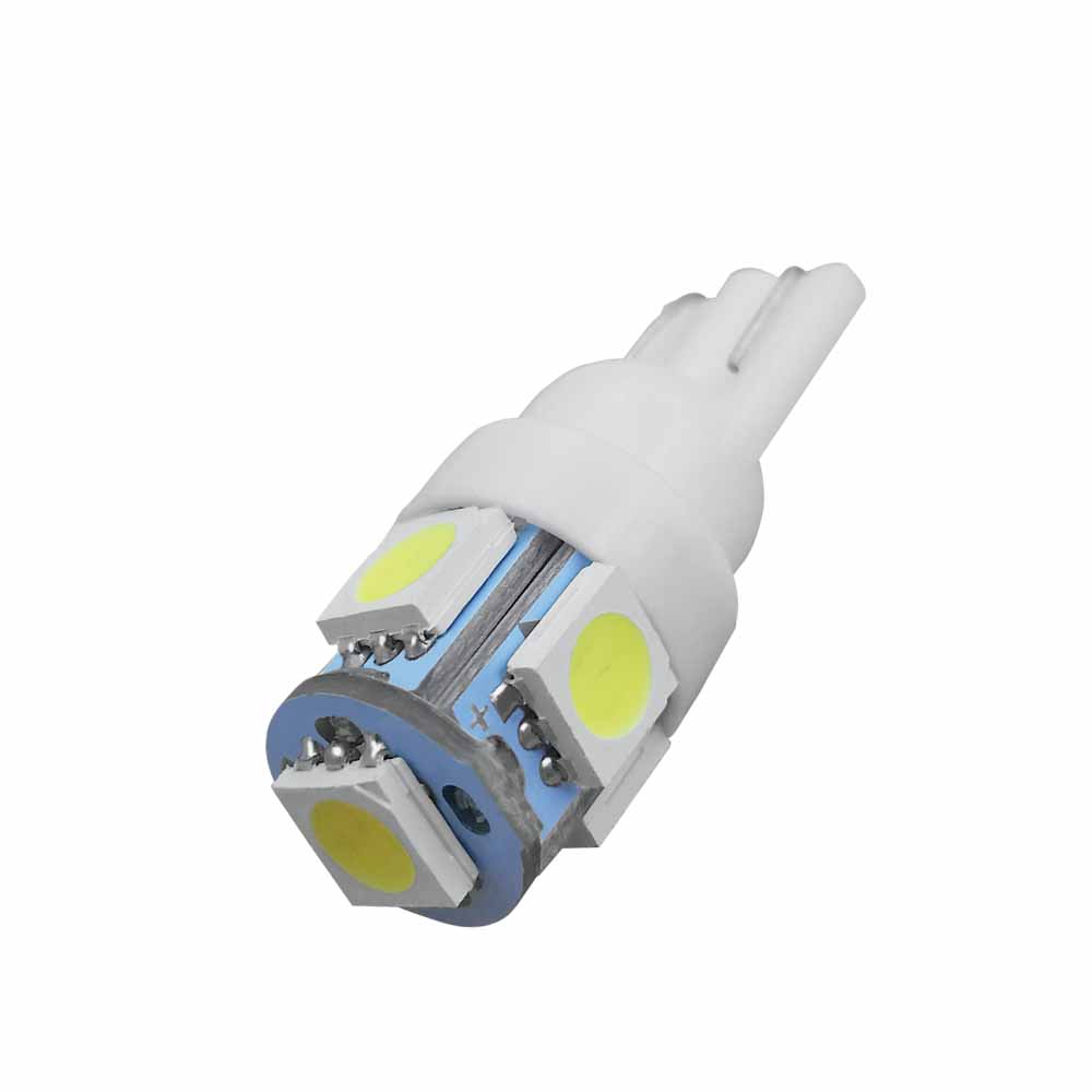 Автомобиль Стайлинг W5W 194 T10 5SMD 5050 6000K сигнала номерные знаки для мотоциклов купол двери багажник чтение огни просвет лампа