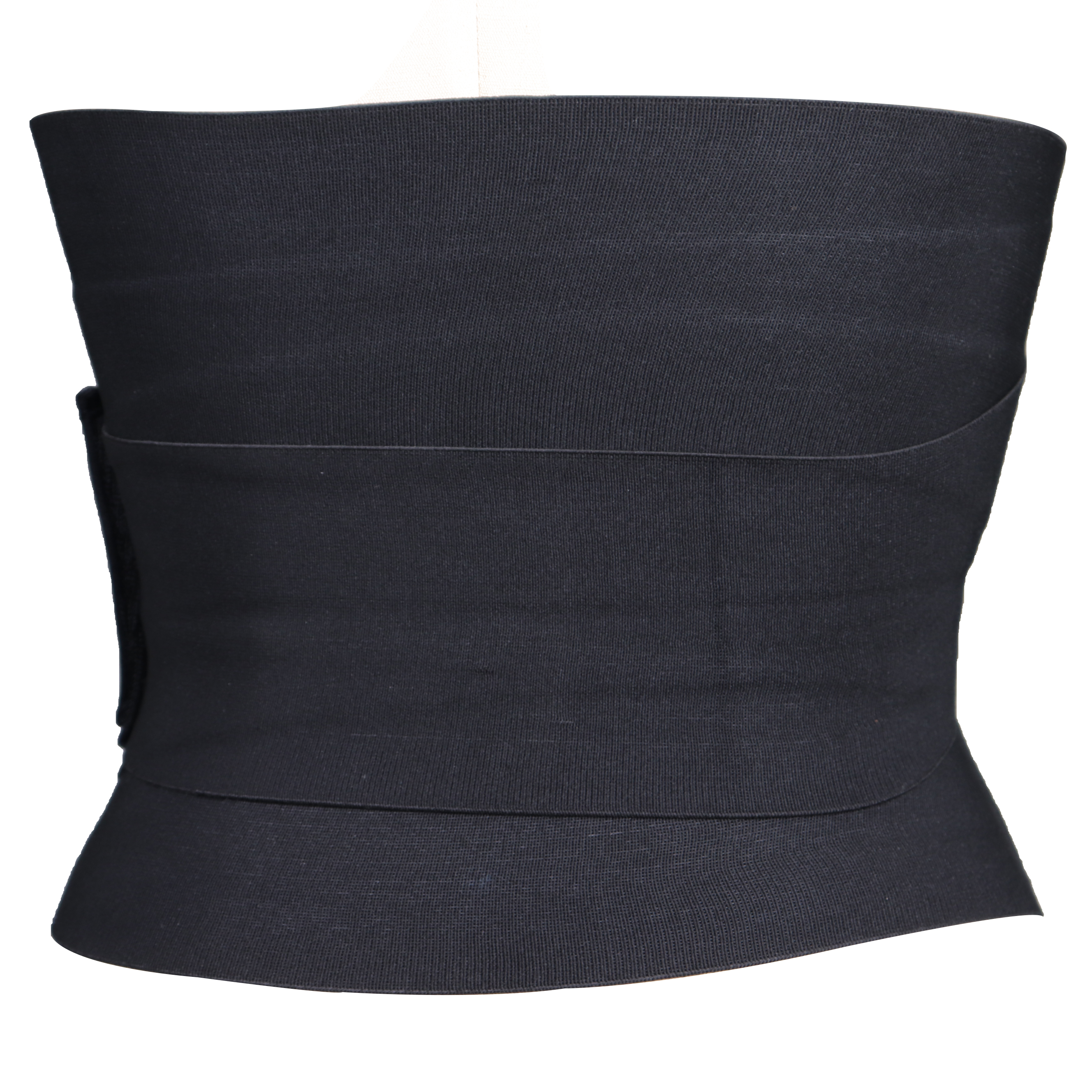 Langqin one size flat sauna suits long bandage wrap waist trainer tummy wrap belt band