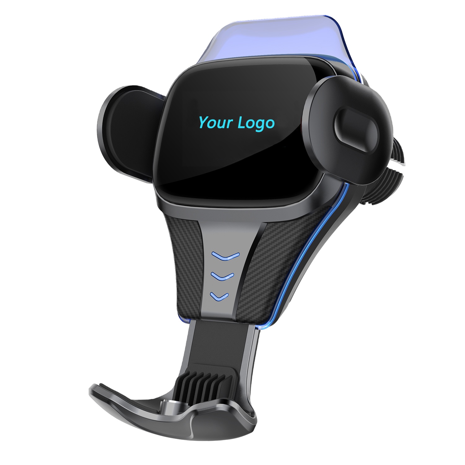 K6S Fast 15W charger auto wirless car chargimg holder Customizable Small Order wireless auto grip car charger