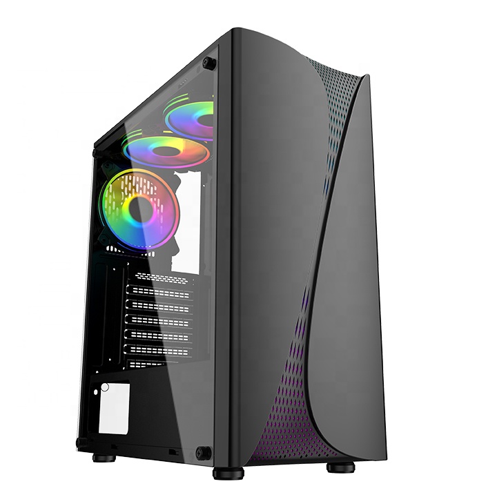 Хит продаж, игровые компьютерные Чехлы RGB ATX