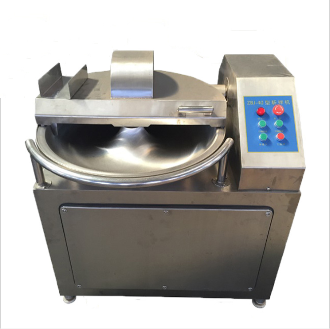 40l industrial automatic bowl chopper machine SUS304 electric vegetable meat bowl chopper
