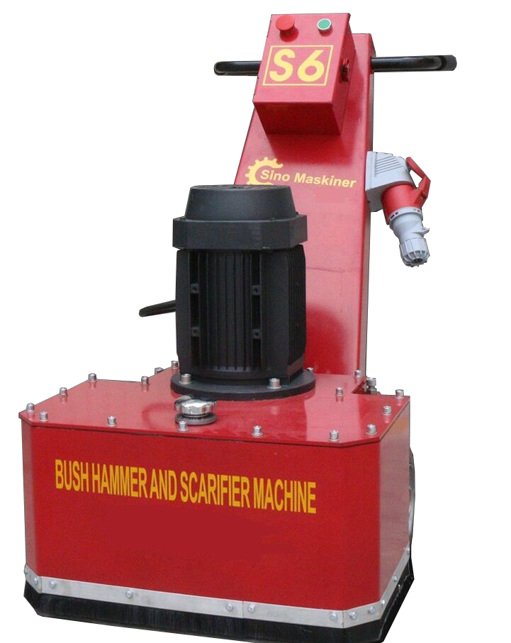 Walk-behind Hand Push Electric Concrete Scarifier Road Milling Machine