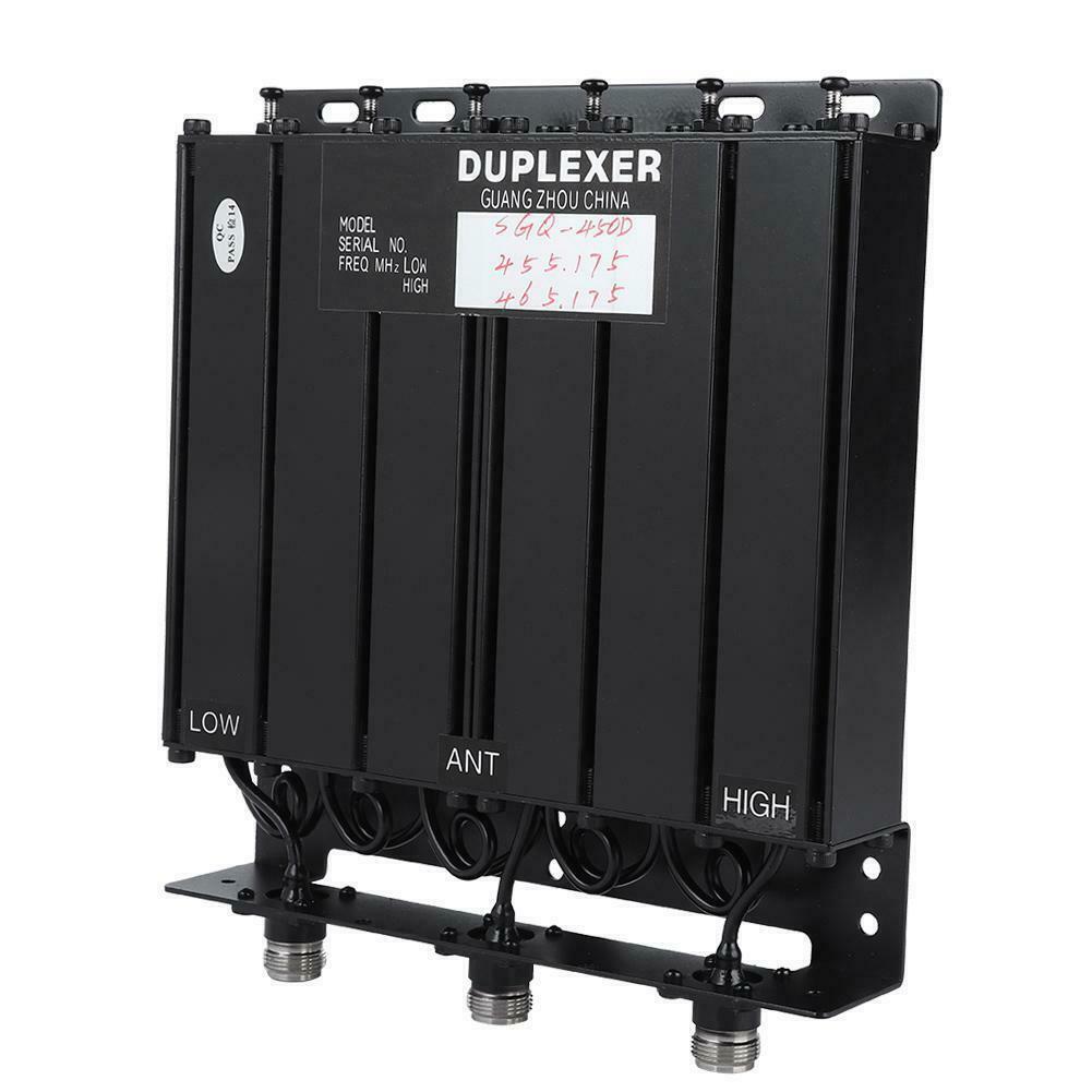 Высокомощный 50 Вт ретранслятор Duplexer 136-174 МГц 400-470 МГц UHF VHF ретранслятор Duplexer