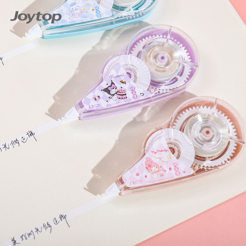 Joytop SR 000223, оптовая продажа, Корректирующая лента Sanrio 12 м, милый персонаж, офисные и школьные принадлежности