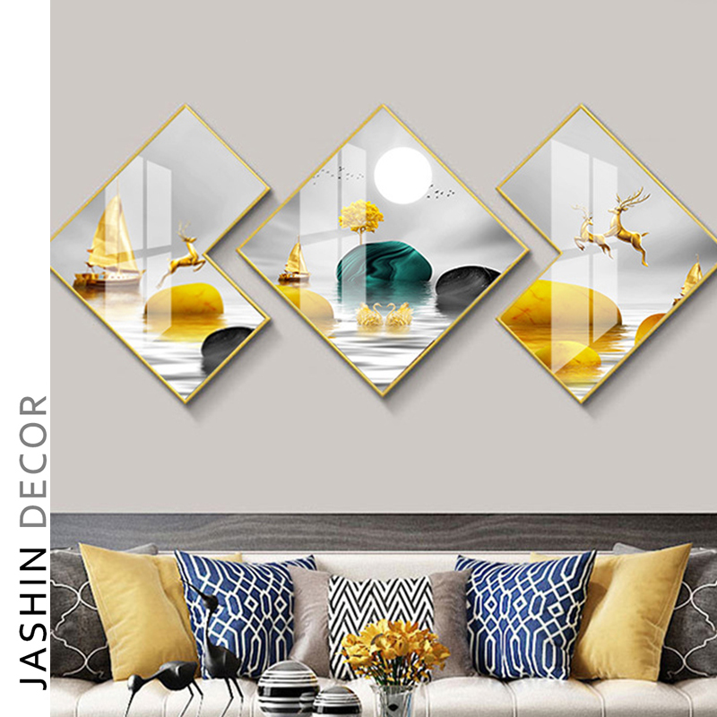 Living Room Decor Abstract Posters Prints Minimalist poster wall pop art canvas print