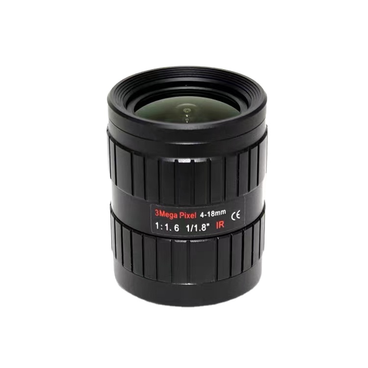 4-18 мм 3MP CS LENS 1/1.8 "IR C Mount варифокальный ручной Радужный объектив CCTV