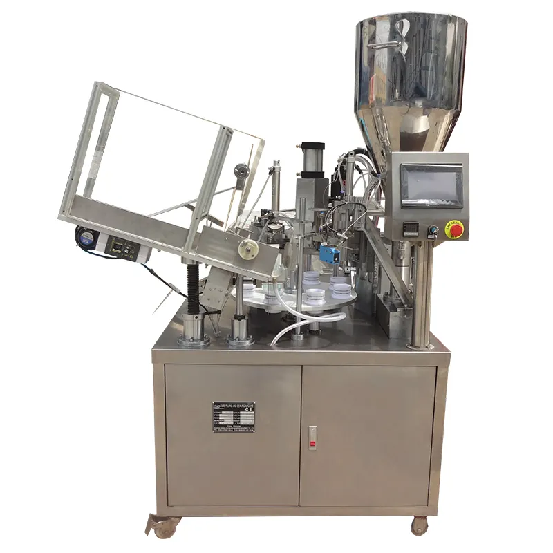 High quality ce certificated automatic tube filling and sealing machine equipment for production of toothpaste
