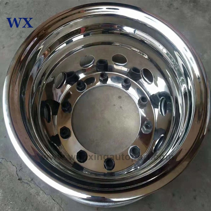 22,5 ''Универсальный 10Lugnuts 10handholes из нержавеющей стали крышка ступицы колеса для тележки/автобуса грузовых автомобилей