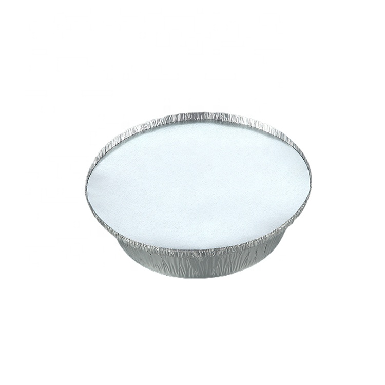 Small Diameter Circle Foil Container Pans Aluminum Packaging Microwave Oven Heating Container