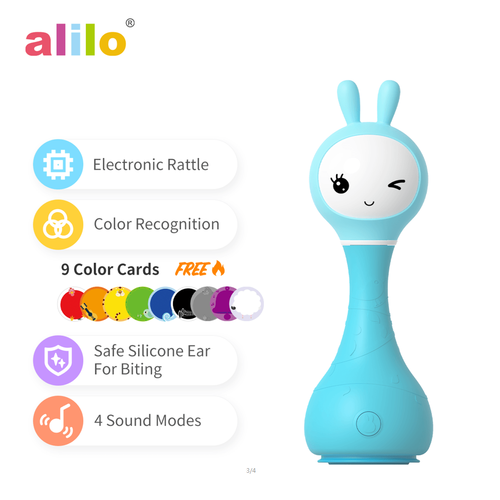 Лидер продаж, милая игрушечная машинка alilo R1 Smarty Bunny, игрушка-компаньон, игрушка для детей