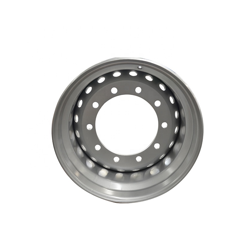 22.5x11.75 10x335mm forged steel wheel machining/polishing heavy truck wheels