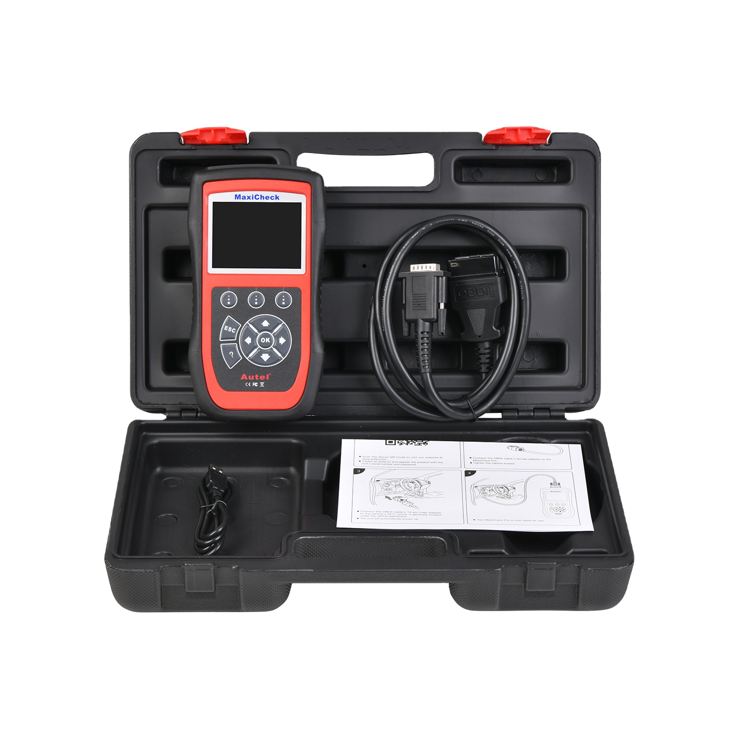 Autel MaxiCheck Pro автомобильный диагностический инструмент, OBD2 сканер с ABS SRS подушкой безопасности, сброс масла, SAS, EPB, DPF, BMS