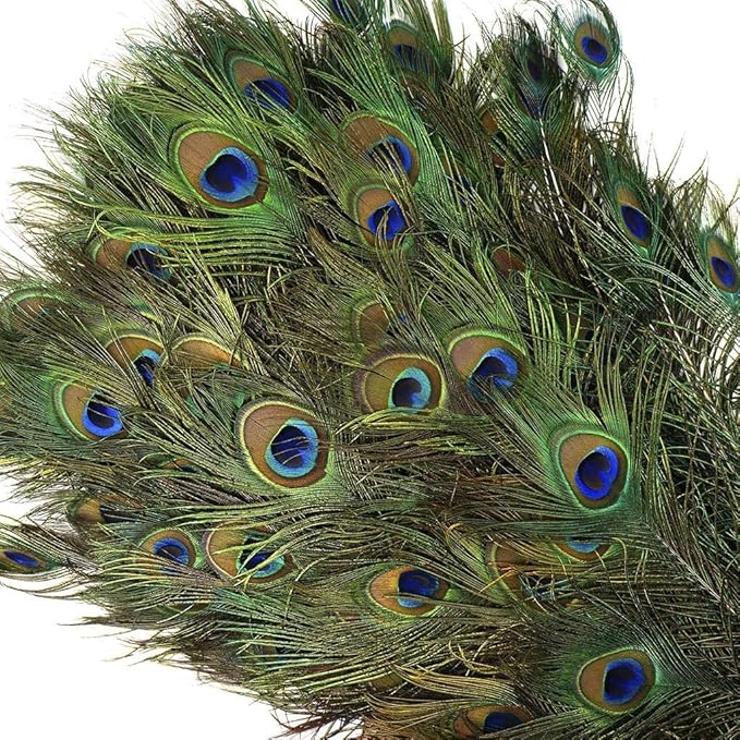 Wedding Home Party Peacock Decor Floral Peacock Feather Eyes Arrangements Cheap Long Bulk Artificial Natural Peacock Feathers