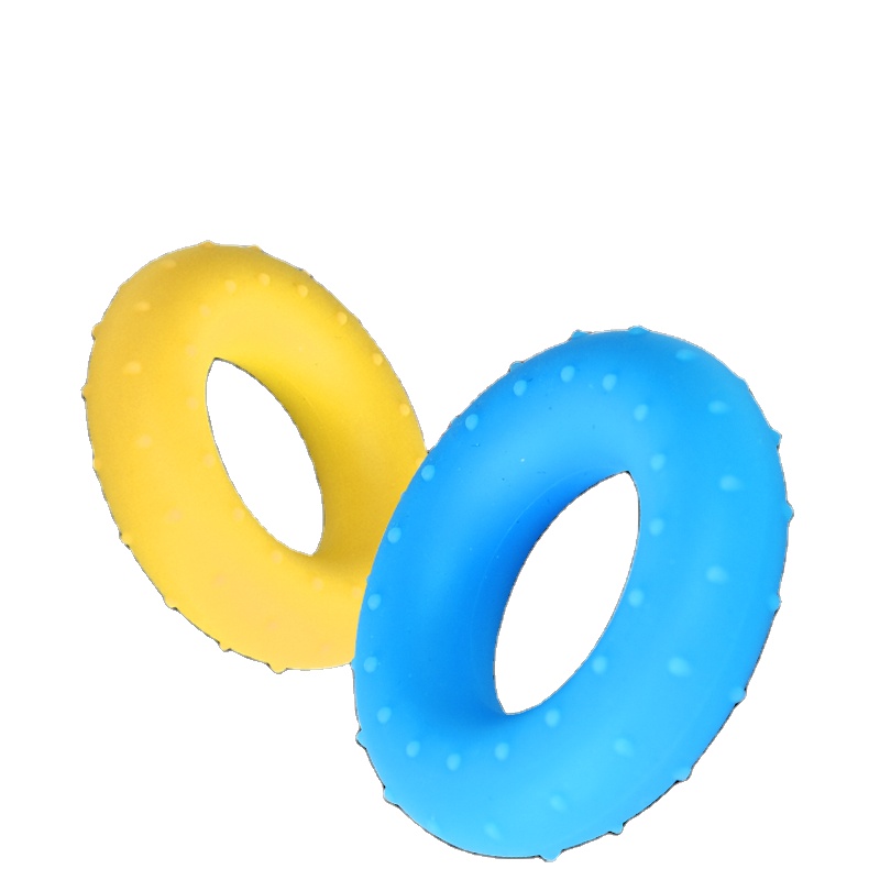 Whizz hot product 7cm Silicone gripper bump grip ring finger exercise ring