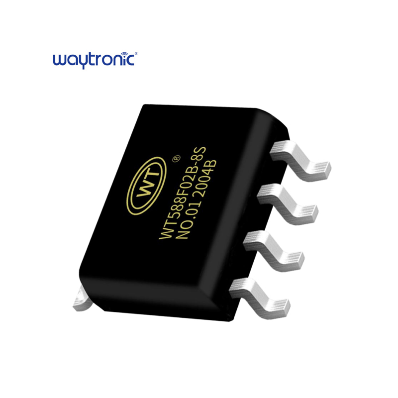 Программируемый звуковой чип Waytronic WT588F02B 16 бит DAC PWM выход голосовой IC 170S голосовой IC 8 Pin музыкальный чип записываемый звуковой чип