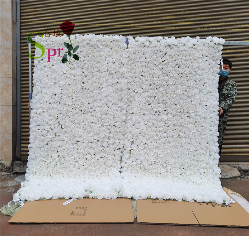 В ковбойском стиле; Сезон весна; 4 * 8ft (1,2*2,4 м)/ПК roll up тканевого материала с цветочным узором в виде кирпичной стены для свадебного торжества украшение праздника искусственные Цветочная композиция