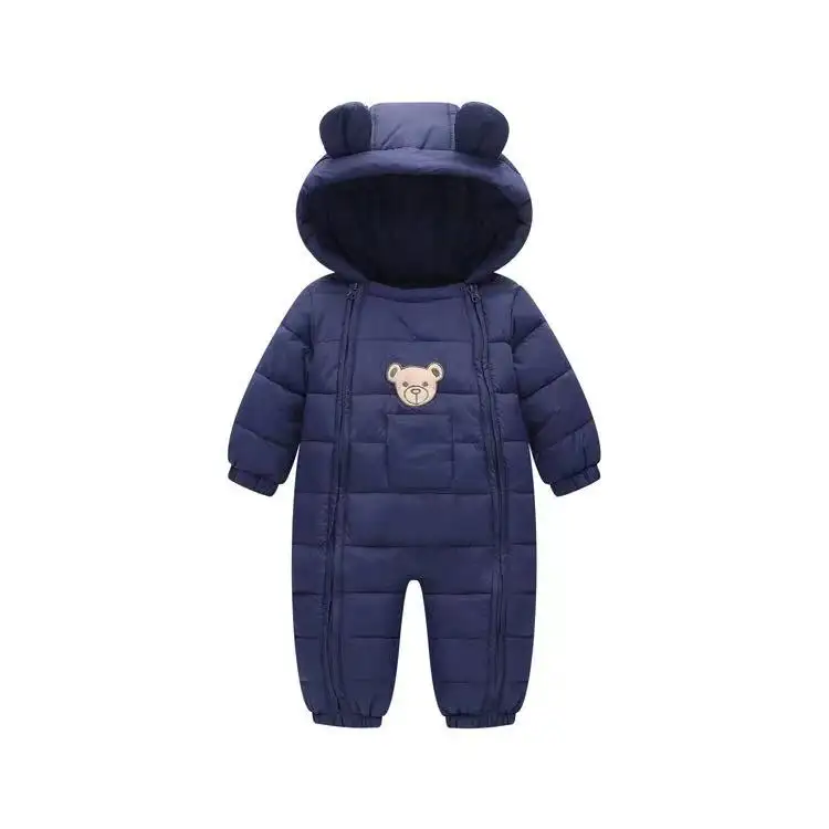 2021 new children down cotton-padded clothes autumn and winter baby onesie men and women baby children's wear climbing clothes g