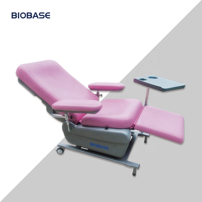 Стул BIOBASE складной для сбора крови, оборудование для тестирования крови, больничное вращающееся кресло