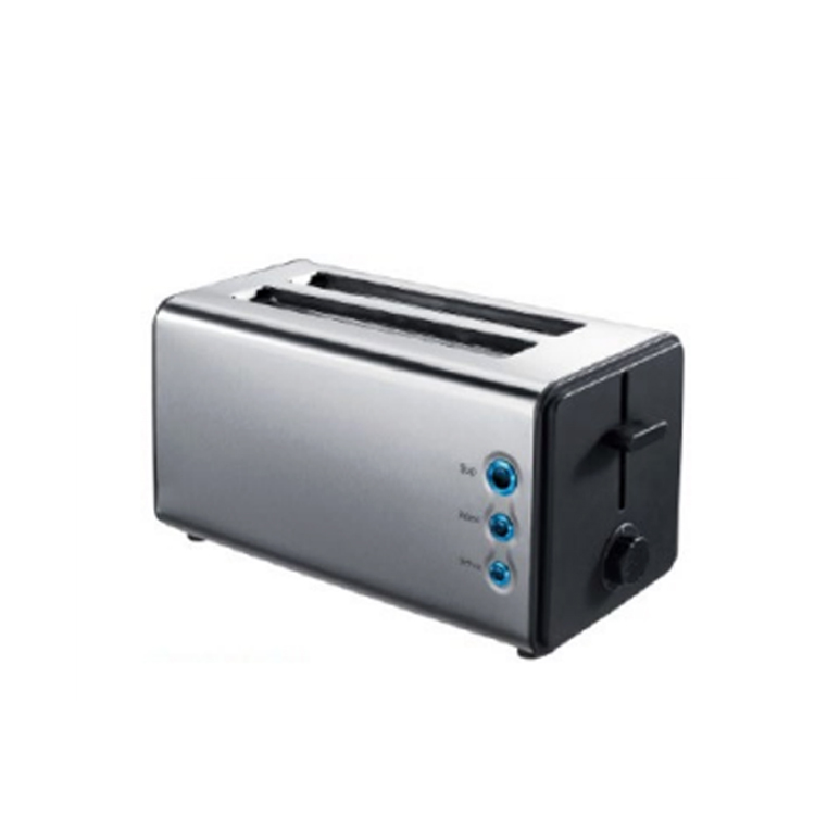 Тостер с длинным слотом cuisinart, 4 ломтика, выдвижной тостер, сверхширокие слоты, мешки, толстые и тонкие тосты и вафельные