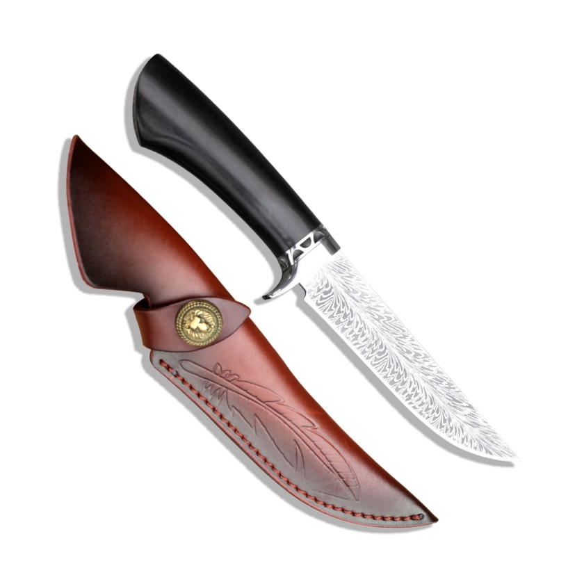 High Quality Mini Outdoor Tactical Combat Survival Straight Knife With Sheath
