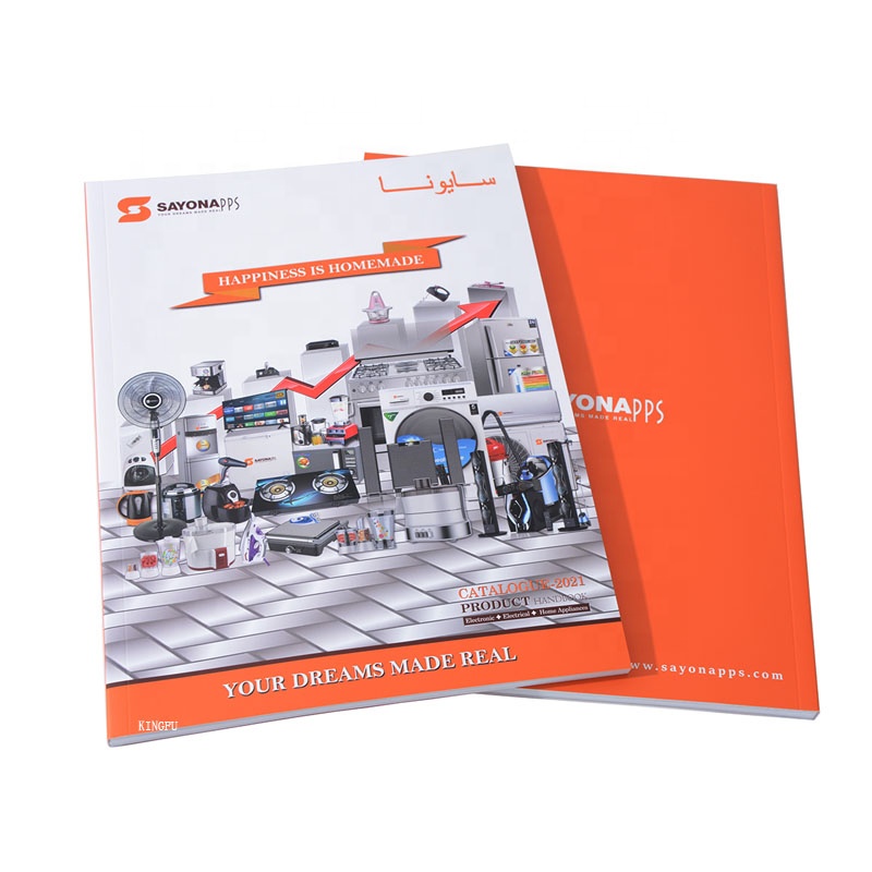 High Quality Magazine Custom Book Catalog Booklet Brochure Company Flyers Printing Offset Printing