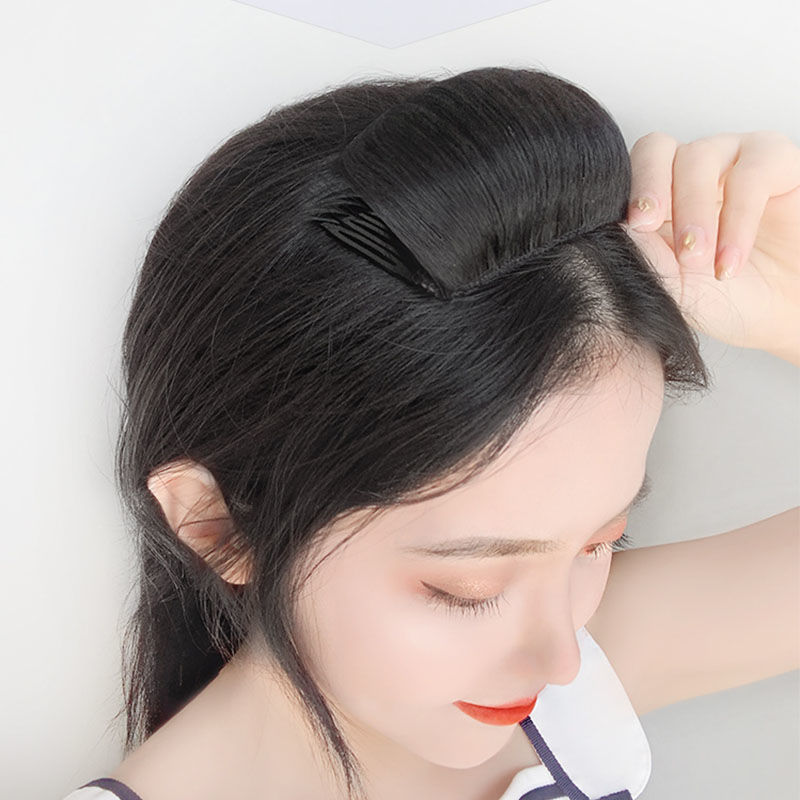 Wig pads hair combs simulated hair growth natural invisible height skull top hair pads