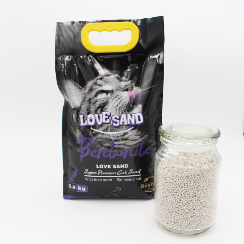 Ball Shaped Bentonite Easy Clean Cat Litter With Factory Sale Price