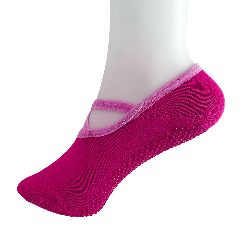 Amazon gold поставщик deliwear логотип на заказ хлопок вязать Toeless Йога носки для женщин танец Пилатес Тренажерный Зал Фитнес пвх сцепление точки