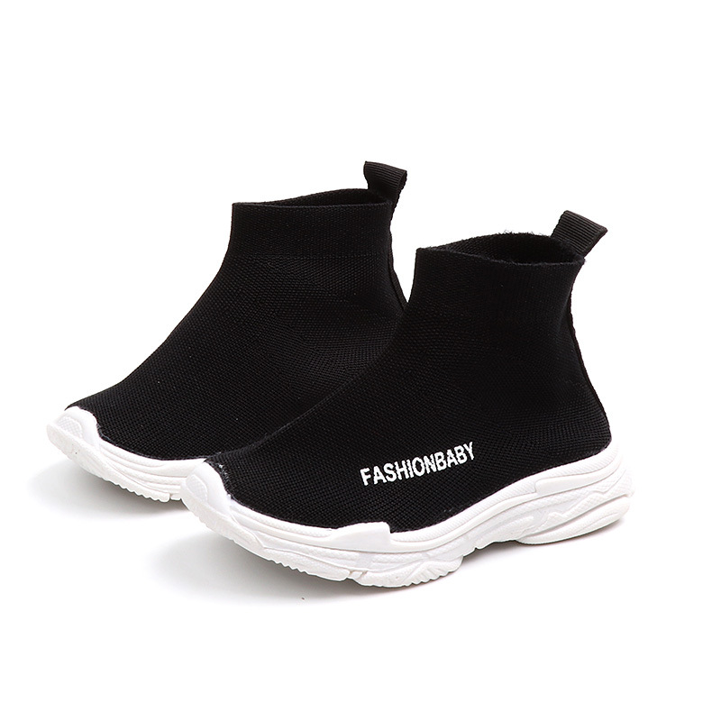 Custom logo school outdoor fashion sports running comfortable casual children kids shoes