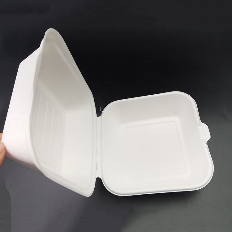 Багасса пульпы Отлитый упаковочная картонная коробка для пищевых продуктов контейнер