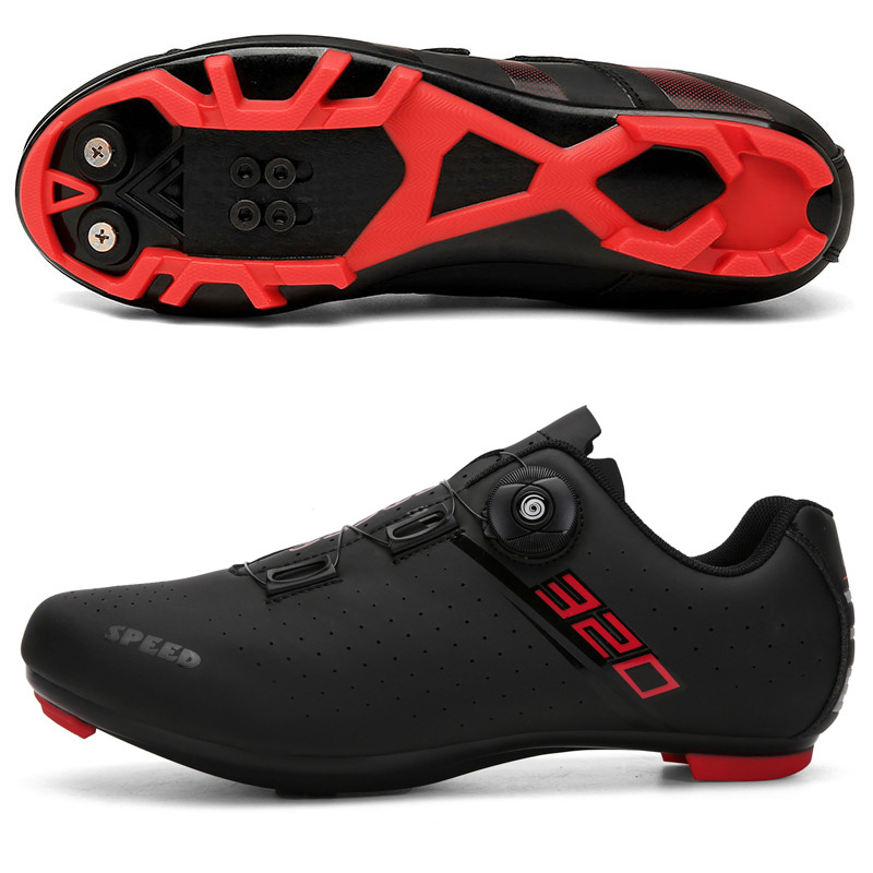 2021 new summer mountain bike lock shoes with lock hard soles cycling shoes