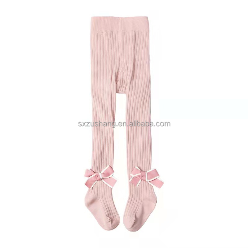 Spring and Autumn knit cotton pantyhose tights baby leggings for girls bady stocking tights